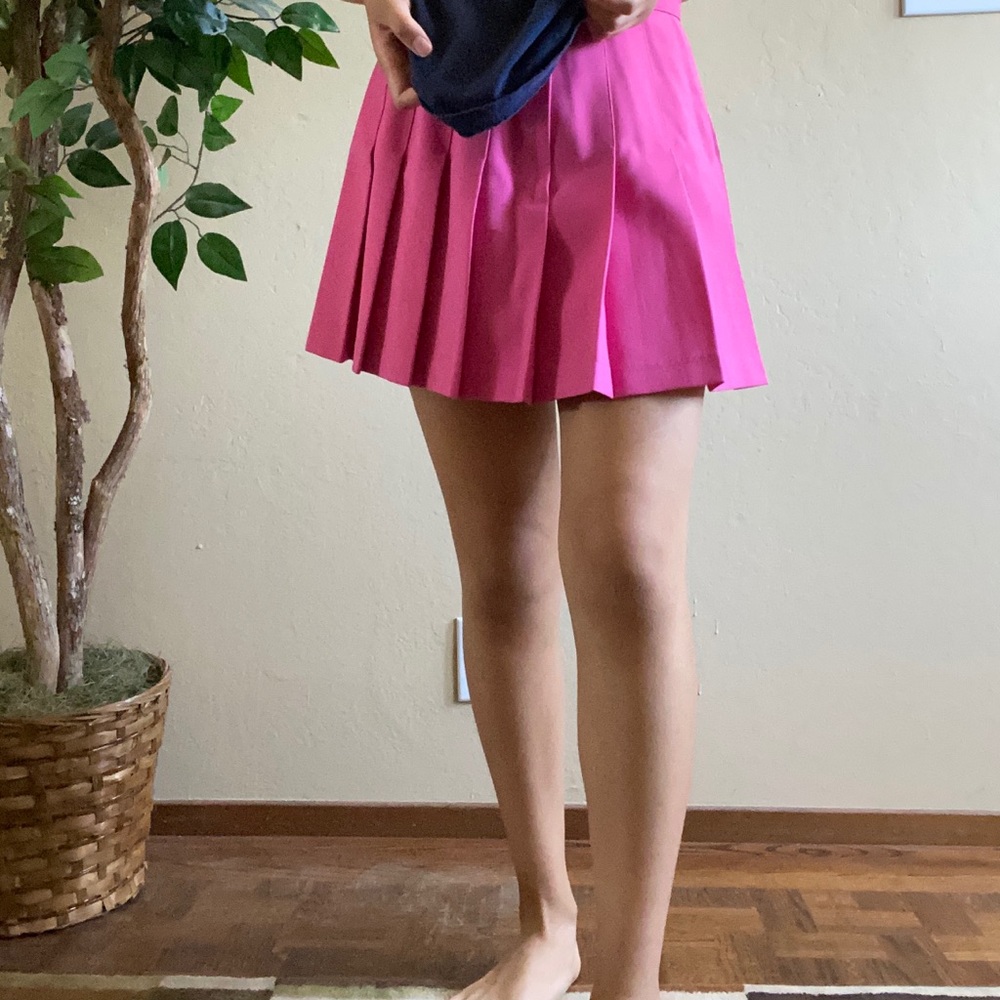 Vintage Pink Tennis Skirt